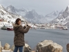 Pleno invierno en las Lofoten, unas islas de lo más salvaje en Noruega