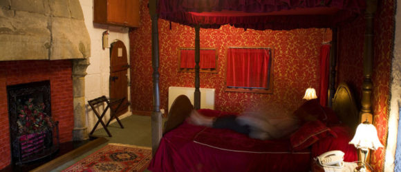 La inquietante habitación roja del castillo de Borthwick